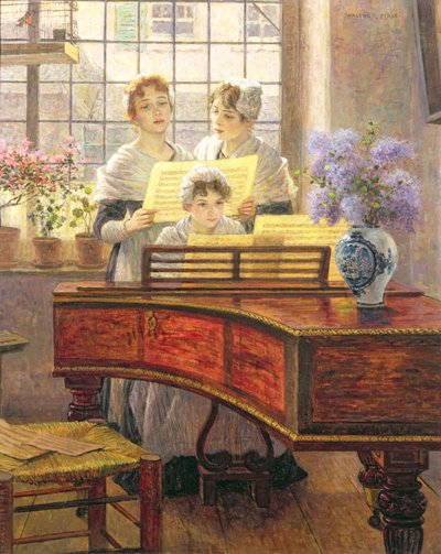 Around the Piano by Walther Firle